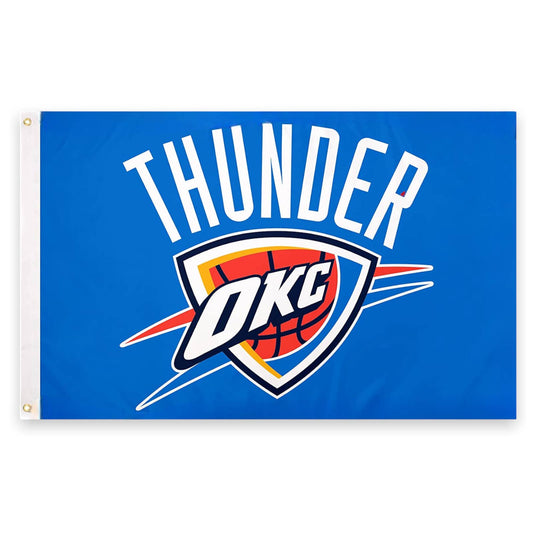 Oklahoma City Thunder 3' x 5' NBA Flag