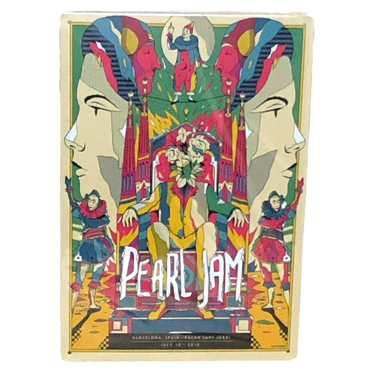 Pearl Jam Poster Metal Tin Sign 8"x12"