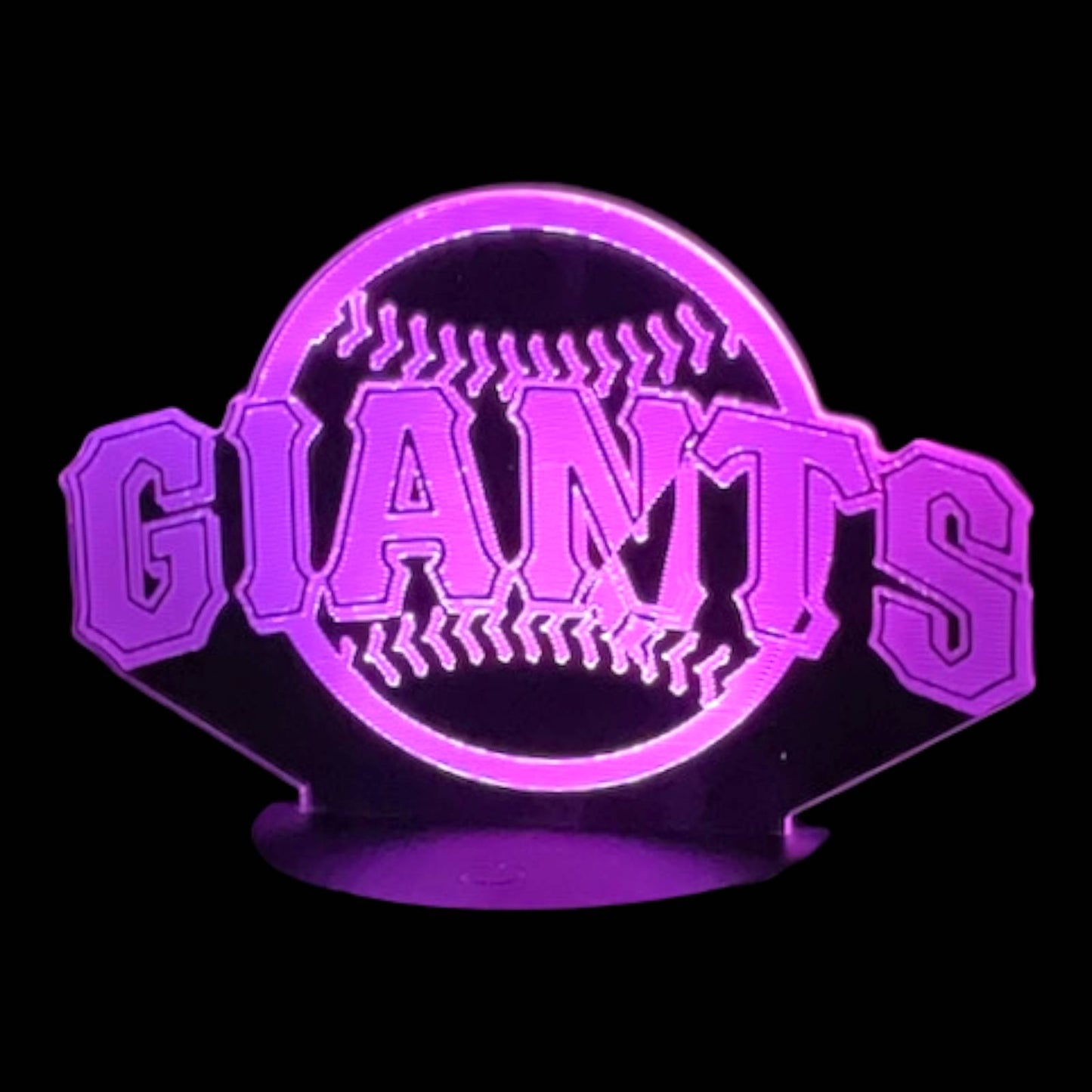 San Francisco Giants 3D LED Night-Light 7 Color Changing Lamp w/ Touch Switch