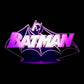 Batman Logo 3D LED Night-Light 7 Color Changing Lamp w/ Touch Switch