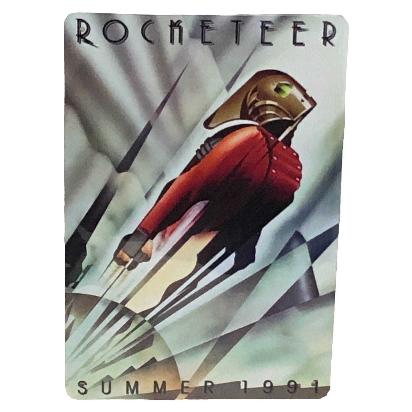 Rocketeer Movie Poster Metal Tin Sign 8"x12"