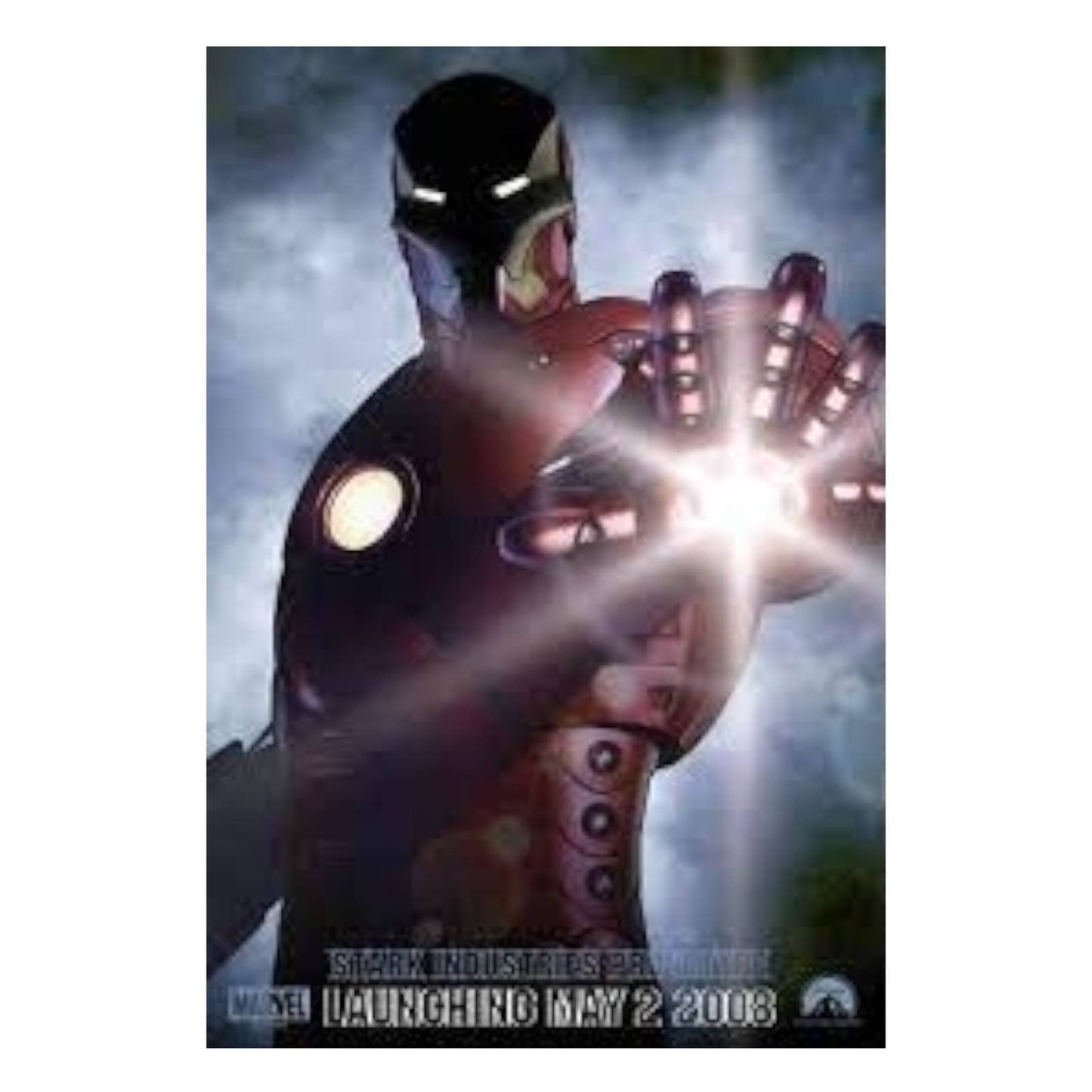 Iron Man Movie Poster Print Wall Art 16"x24"
