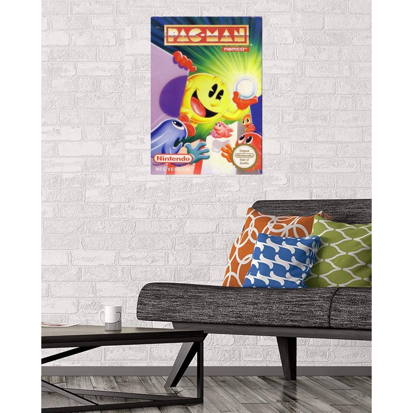 Pac-Man Video Game Poster Print Wall Art 16"x24"