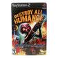 Destroy All Humans Video Game Cover Metal Tin Sign 8"x12"