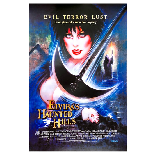 Elvira's haunted hills Movie Poster Print Wall Art 16"x24"