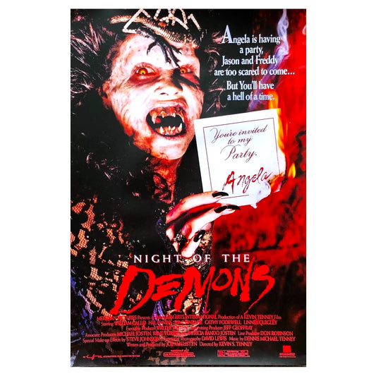 Night of the Demons Movie Poster Print Wall Art 16"x24"
