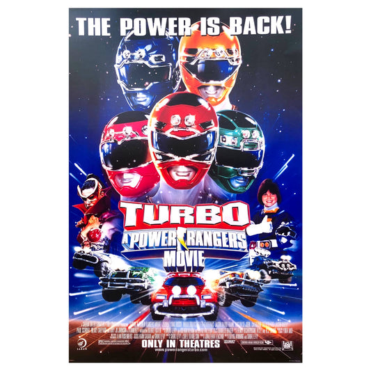 Power Rangers Turbo Movie Poster Print Wall Art 16"x24"