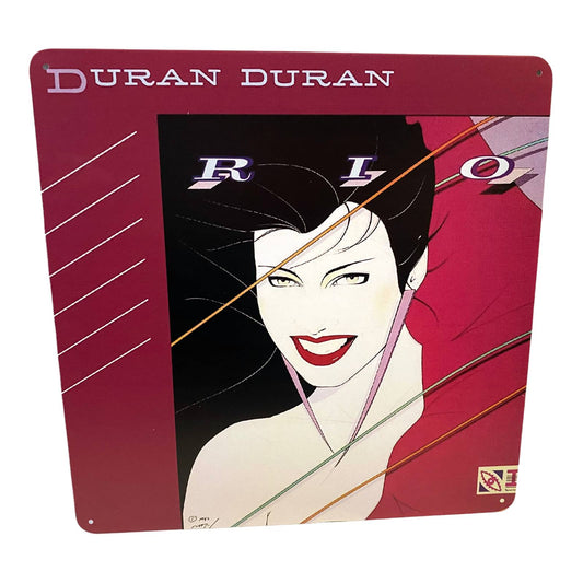 Duran Duran Rio Album Cover Metal Print Tin Sign 12"x 12"