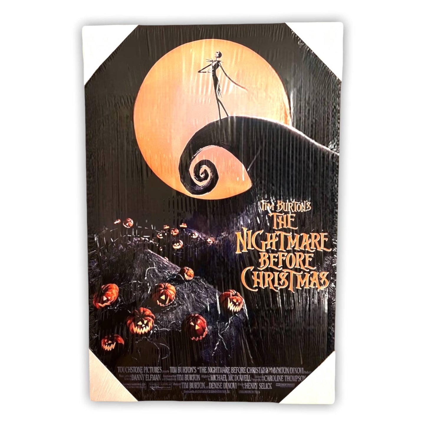 16” x 24" THE NIGHTMARE BEFORE CHRISTMAS Canvas Print Wall Art