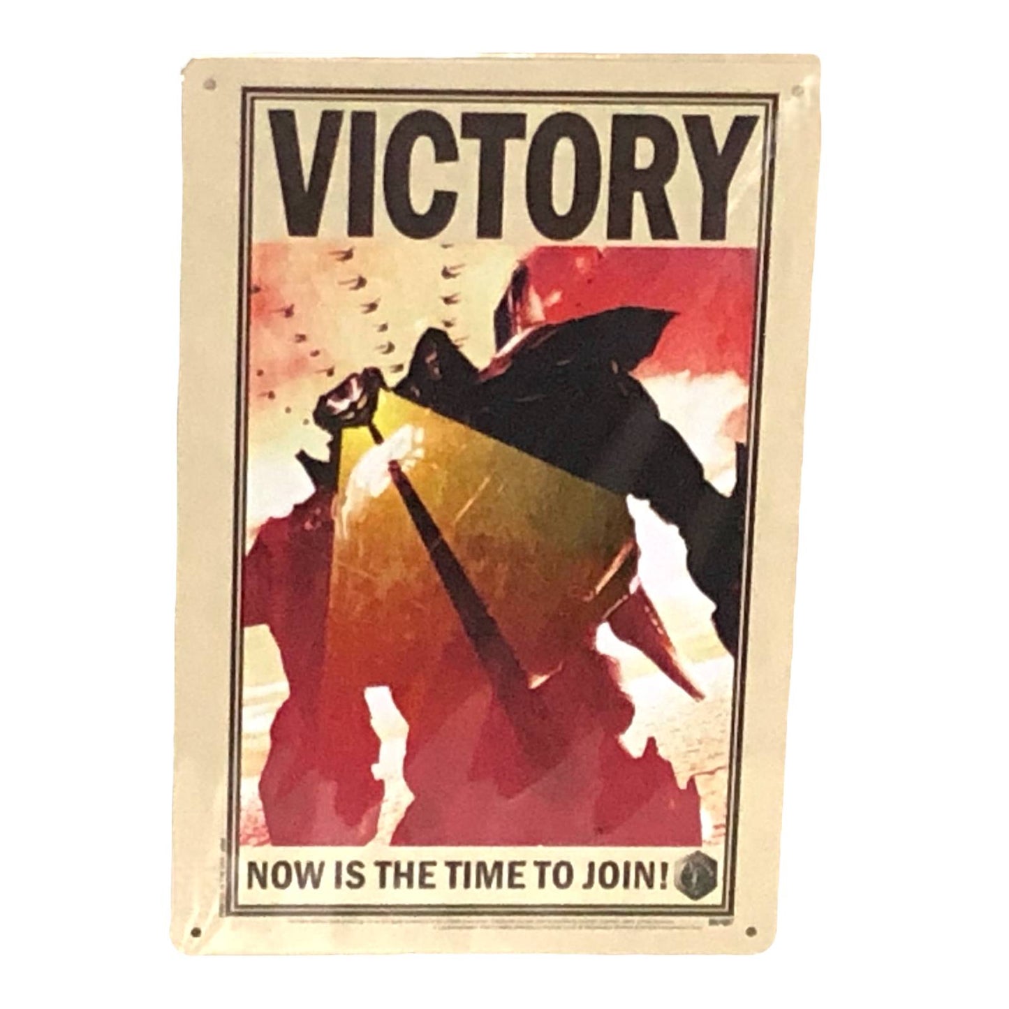 Pacific Rim Victory Movie Poster Metal Tin Sign 8"x12"