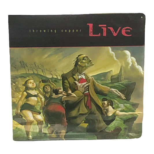 Live - Throwing Copper Album Cover Metal Print Tin Sign 12"x 12"