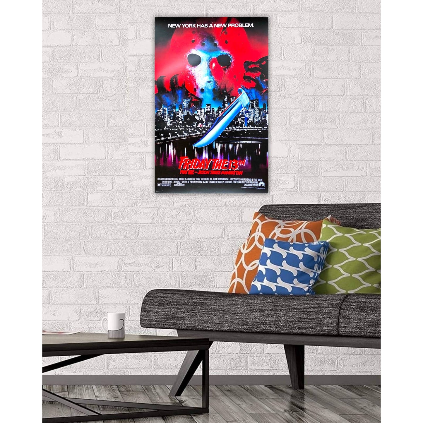 Friday the 13th VIII Movie Poster Print Wall Art 16"x24"