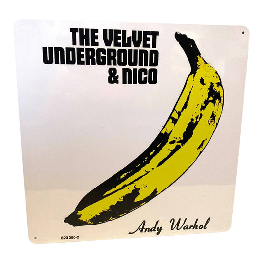 The Velvet Underground & Nico Andy Warhol Album Cover Metal Print Tin Sign 12"x 12"