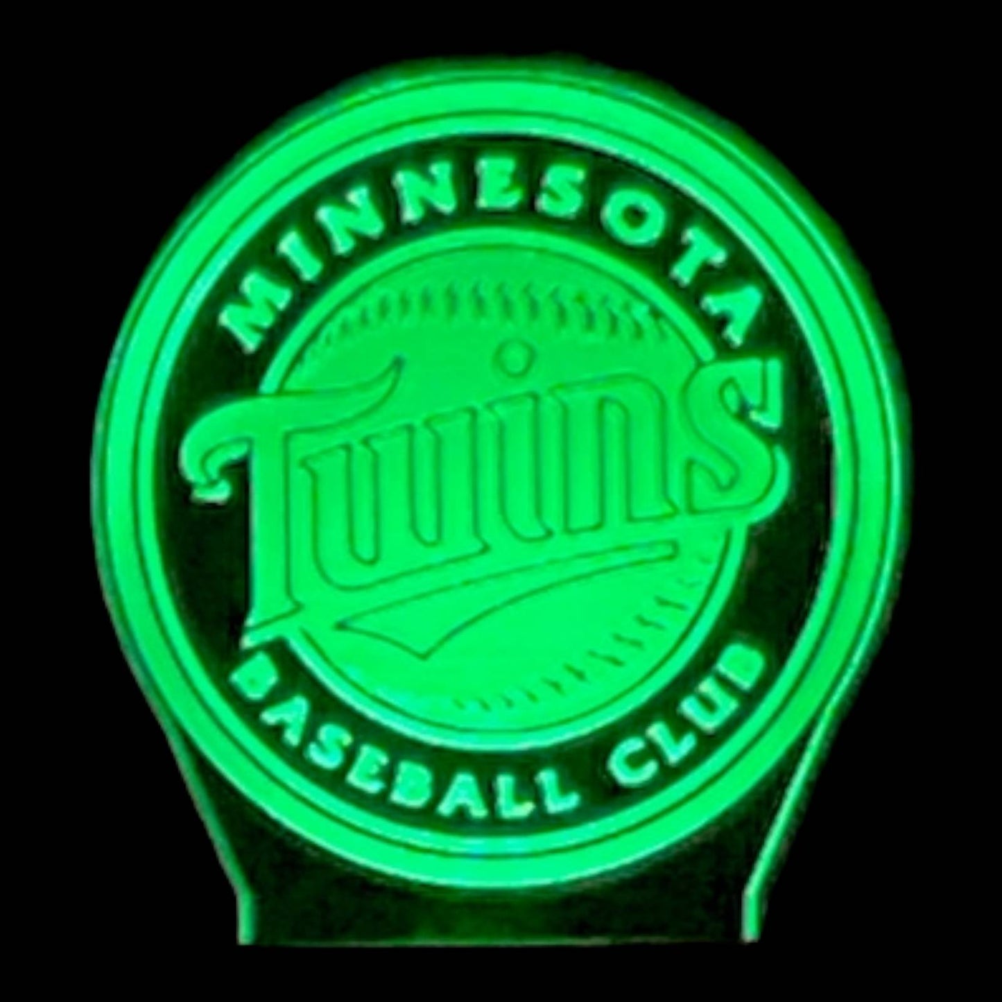 Minnesota Twins 3D LED Night-Light 7 Color Changing Lamp w/ Touch Switch