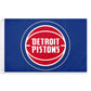 Detroit Pistons 3' x 5' NBA Flag