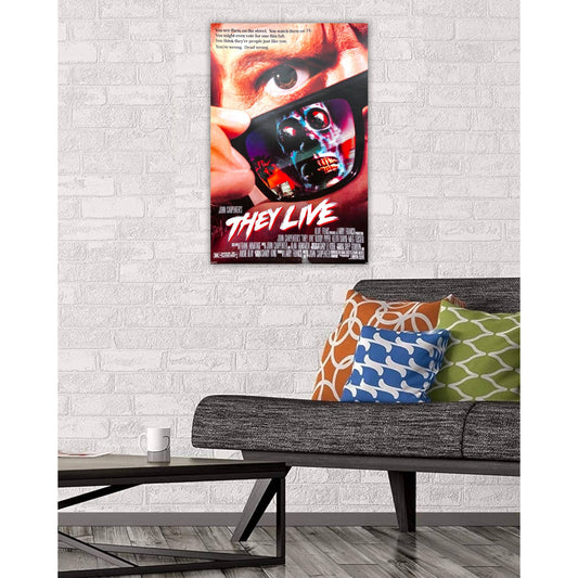 They Live Movie Poster Print Wall Art 16"x24"