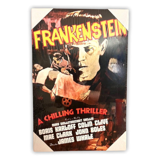 16” x 24" FRANKENSTEIN Canvas Print Wall Art