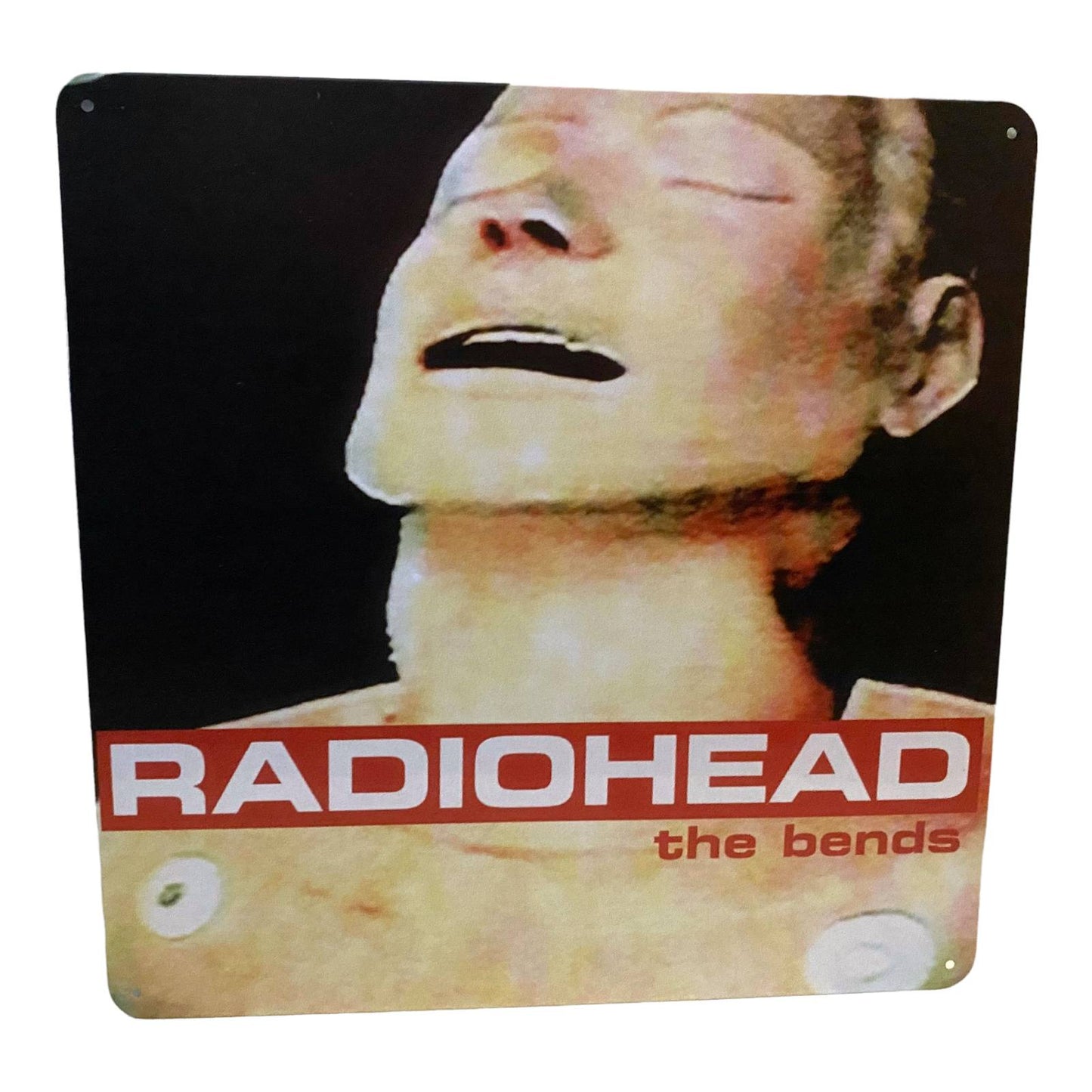 Radiohead - The Bends Album Cover Metal Print Tin Sign 12"x 12"