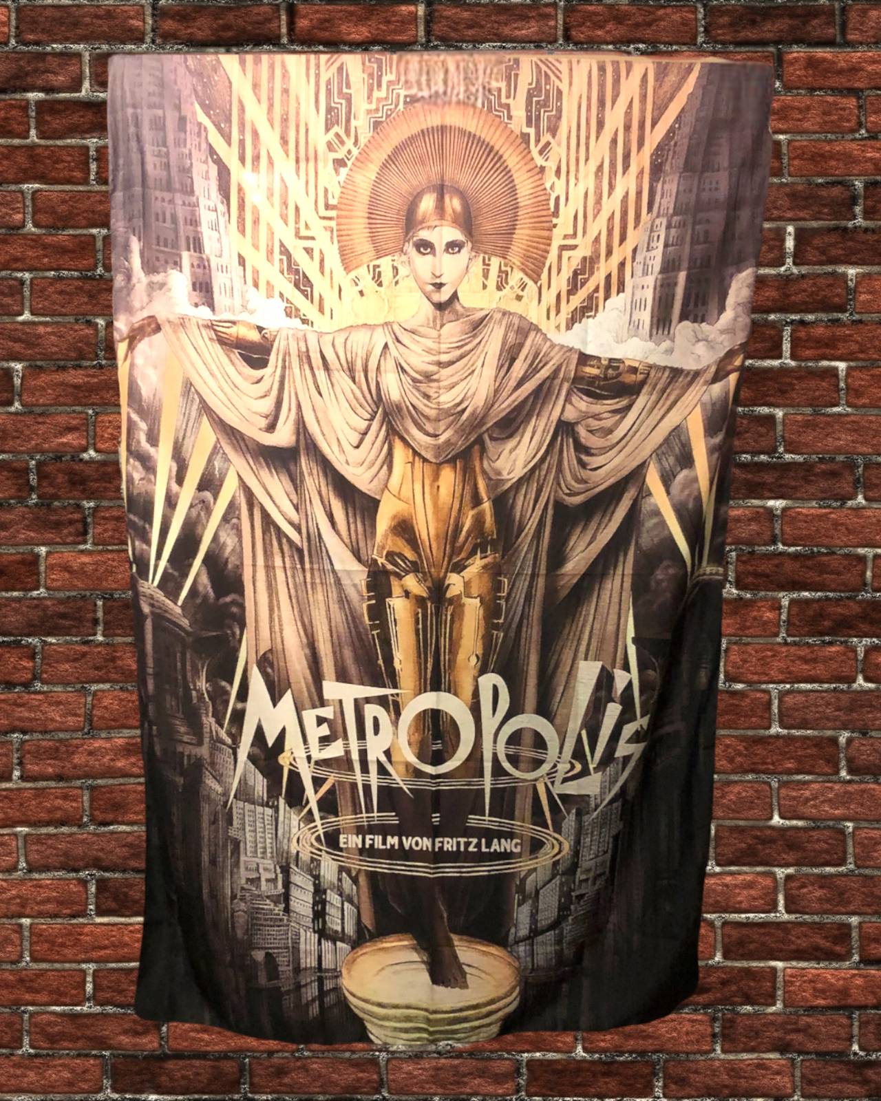 36" x 60" Metropolis Tapestry Wall Hanging Décor