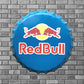 14” Red Bull Bottle Cap Metal Tin Sign