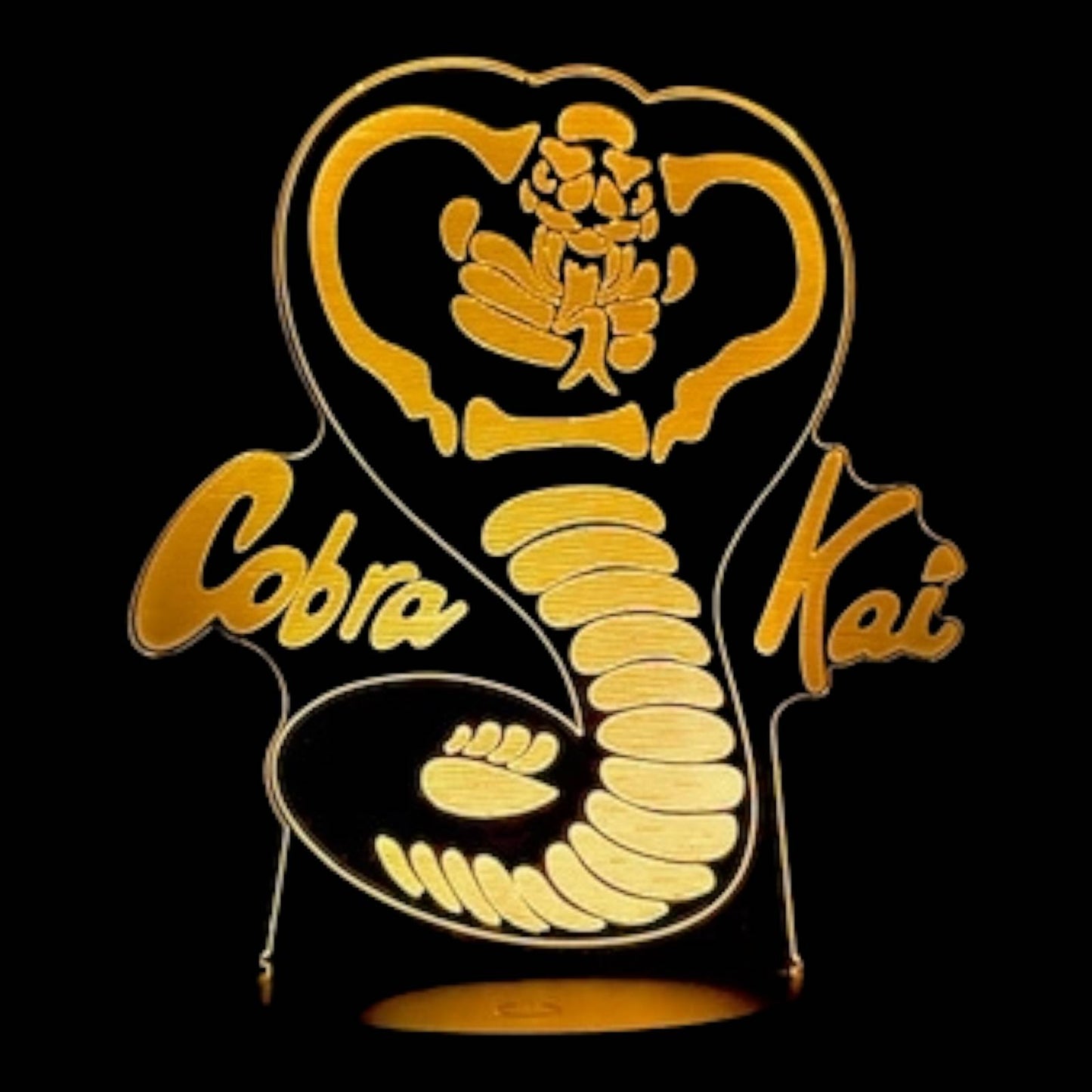 Cobra Kai 3D LED Night-Light 7 Color Changing Lamp w/ Touch Switch