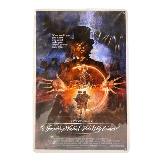 Something Wicked This Way Comes Movie Poster Metal Tin Sign 8"x12"