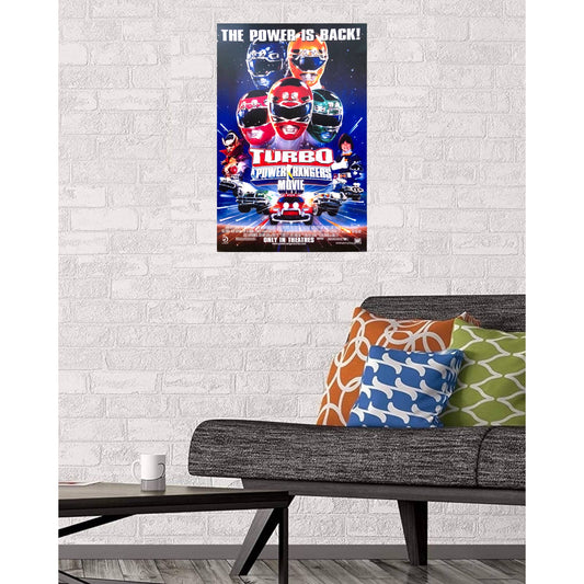 Power Rangers Turbo Movie Poster Print Wall Art 16"x24"