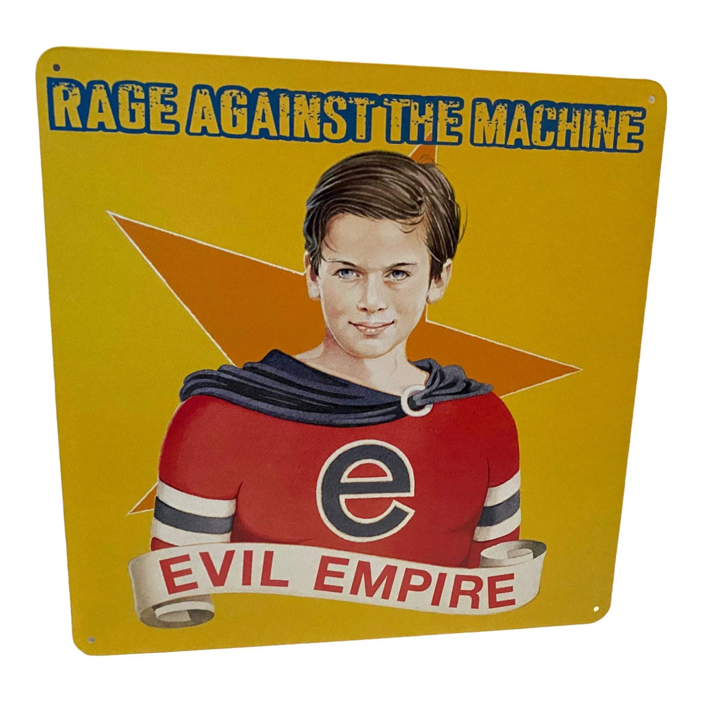 Rage Against The Machine - Evil Empire Album Cover Metal Print Tin Sign 12"x 12"