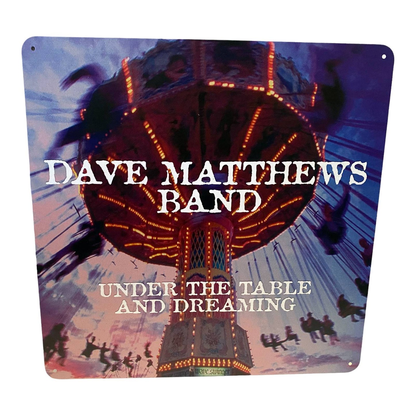 Dave Matthews Band - Under The Table & Dreaming Cover Metal Print Tin Sign 12"x 12"