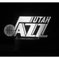 Utah Jazz 3D LED Night-Light 7 Color Changing Lamp w/ Touch Switch