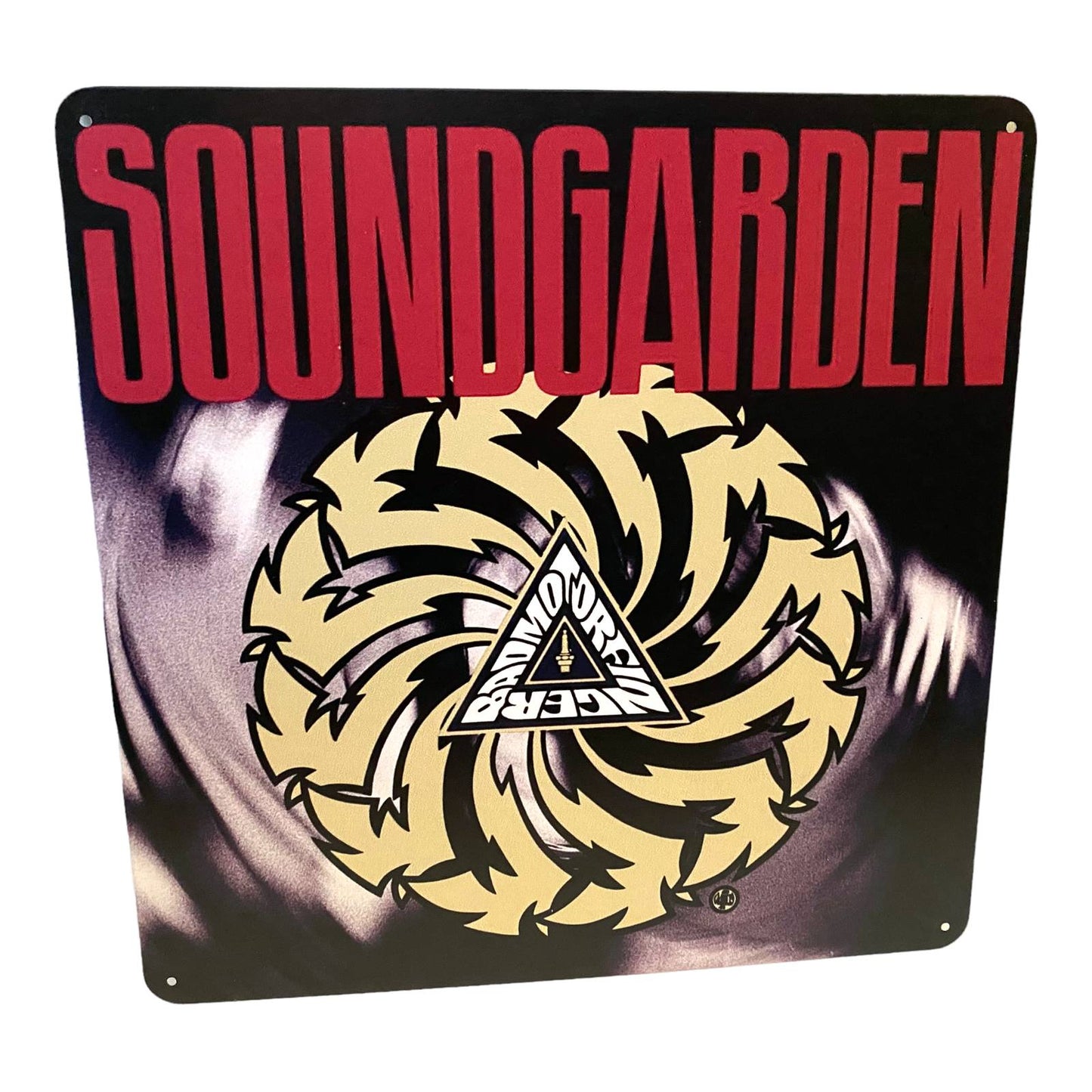 Soundgarden - Badmotorfinger Album Cover Metal Print Tin Sign 12"x 12"