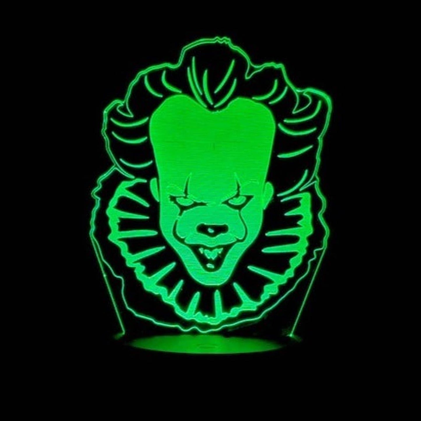 Pennywise 3D LED Night-Light 7 Color Changing Lamp w/ Touch Switch