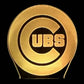 Chicago Cubs  3D LED Night-Light 7 Color Changing Lamp w/ Touch Switch