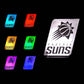 Phoenix Suns 3D LED Night-Light 7 Color Changing Lamp w/ Touch Switch