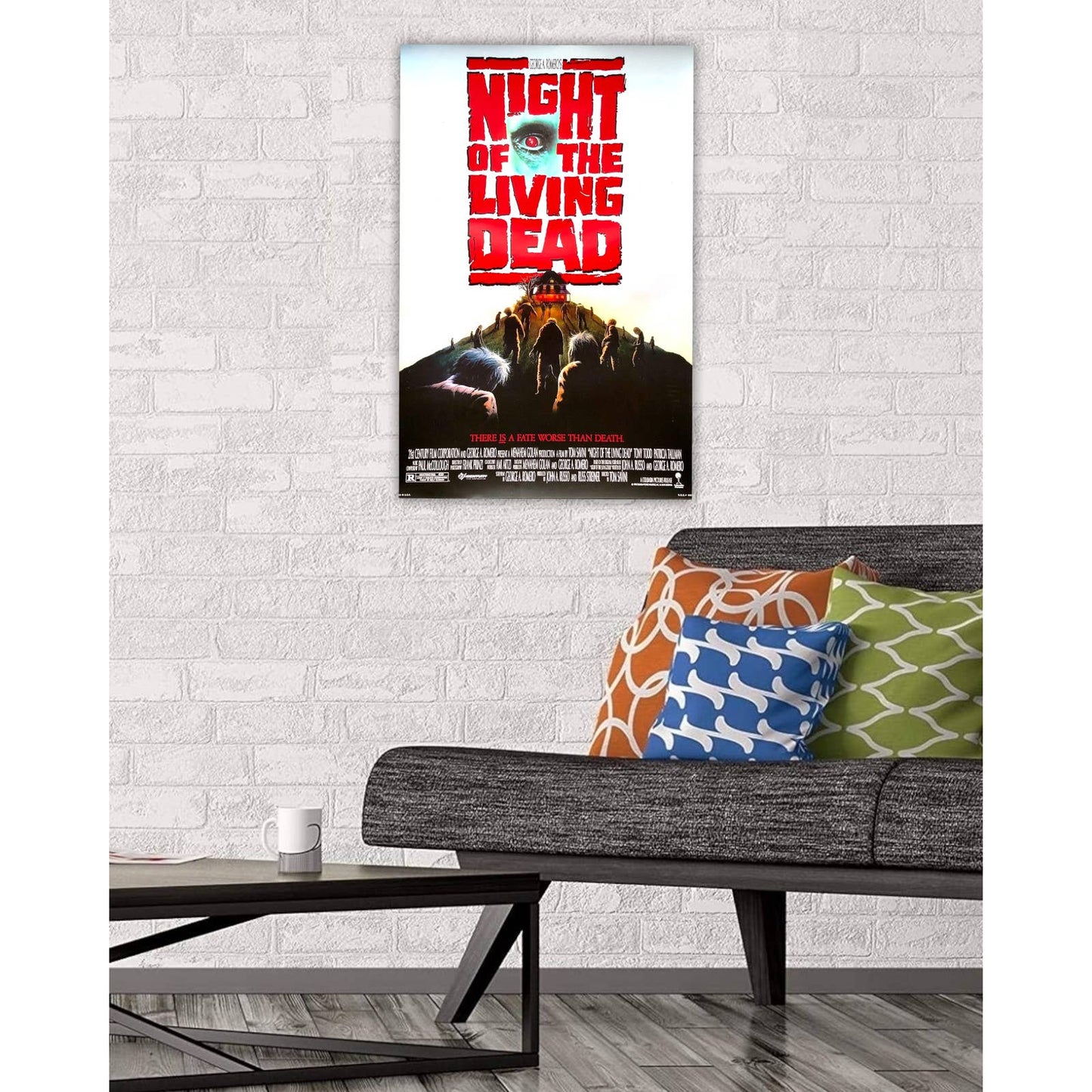 Night of the Living Dead Movie Poster Print Wall Art 16"x24"
